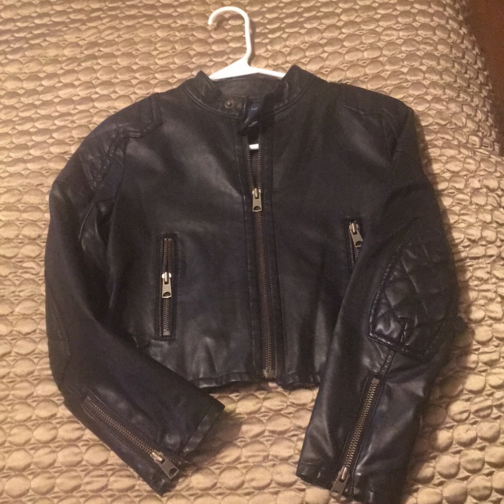 Faux Leather Kids Ralph Lauren Jacket